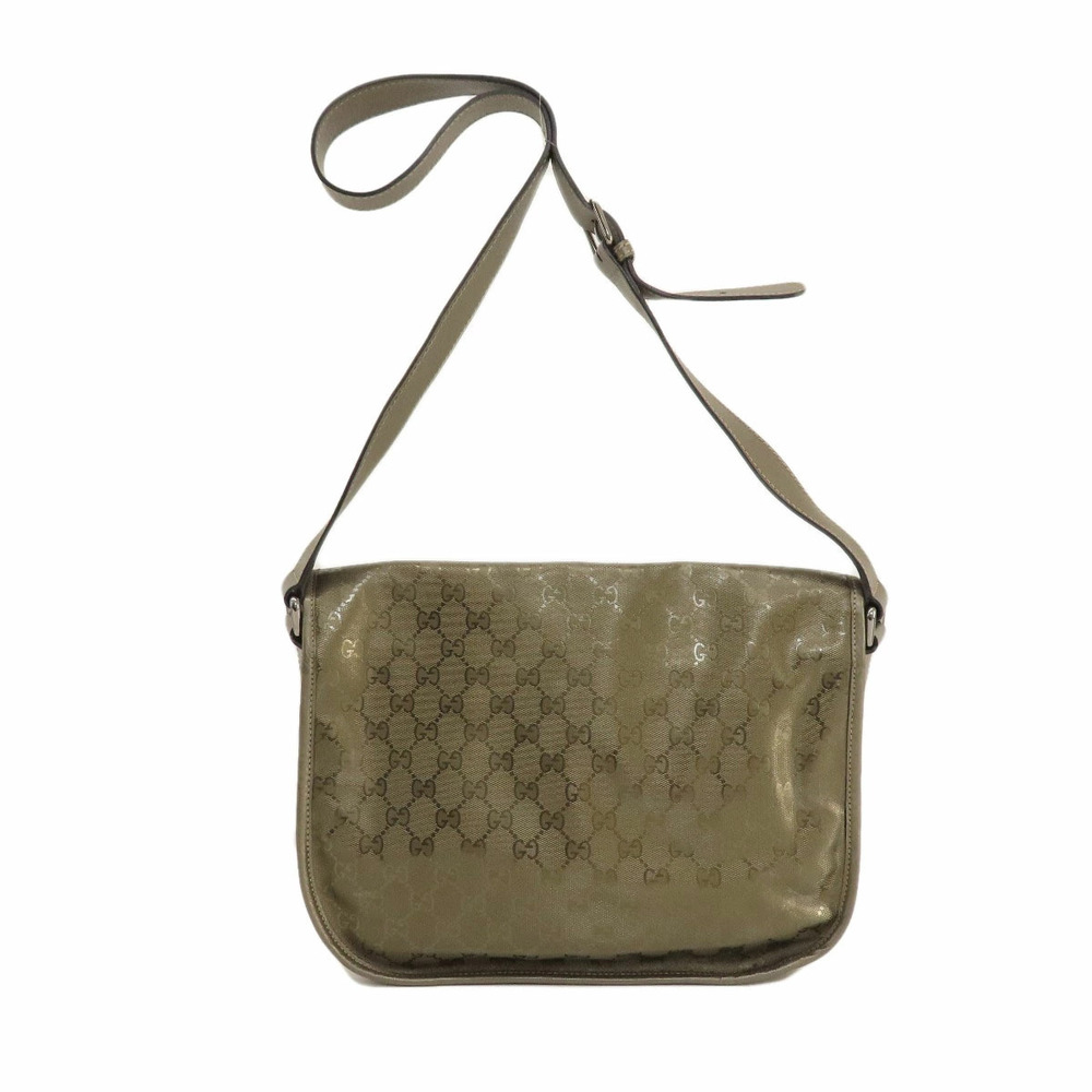 Gucci Shoulder Imprime Crossbody GG Leather Bag